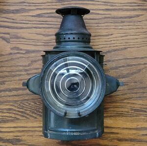 Vintage Adlake Sidecar Lantern w burner